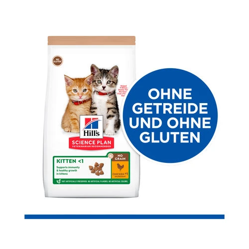 Hill's Science Plan No Grain Katzenfutter Huhn - Kitten